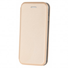 Husa Piele OEM Smart Verona pentru Samsung Galaxy A20 A205 / Samsung Galaxy A30 A305, Aurie