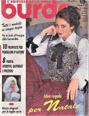 Burda revista de moda 52 tipare 10/93 (croitorie) foto