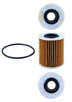 Filtru ulei MAHLE OX413D2 foto