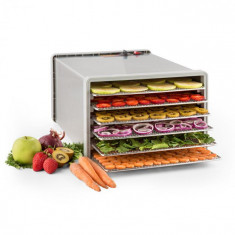 Klarstein uscator de fructe sacadat 6 Alimente dehydrator dehydrator 630W 6 etaje din o?el inoxidabil foto