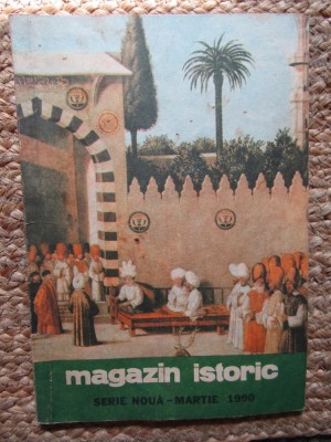 REVISTA MAGAZIN ISTORIC (MARTIE, 1990) foto