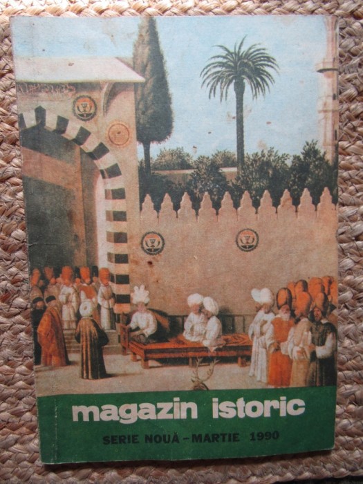 REVISTA MAGAZIN ISTORIC (MARTIE, 1990)