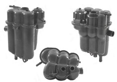 Vas de expansiune Porsche Boxster, 2004-2012; Cayman, 2005-2012 Motor 2,7/2,9/3,4 Benzina, Fara Senzor Nivel Lichid; Aplicare: Masinile Echipate Cu S