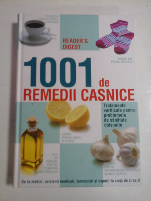 1001 DE REMEDII CASNICE -Reader&amp;#039;s Digest foto