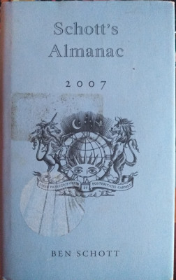 Schott&amp;#039;s Almanac 2007 foto