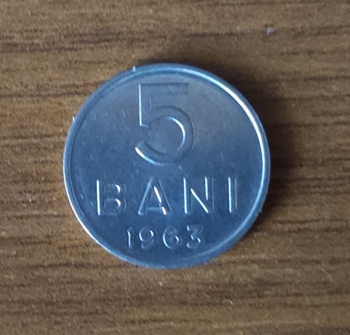 5 bani 1963, RPR / Rom&acirc;nia