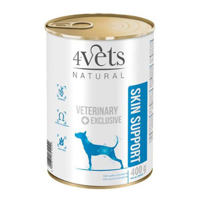 4Vets Natural Veterinary Exclusive SKIN SUPPORT 400 g foto