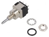Comutator DPDT 6A/125VAC 6A/6VDC