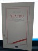 Teatru Marta Cozmin - Editura Vitruviu, 2000, 166 pagini, coperta brosata
