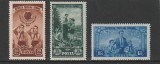 ROMANIA 1952 LP 323 A III-A ANIVERSARE A ORGANIZATIEI DE PIONIERI SERIE MNH