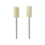 Set biax-uri cilindrice pentru lustruire, din pasla, Proxxon 28802