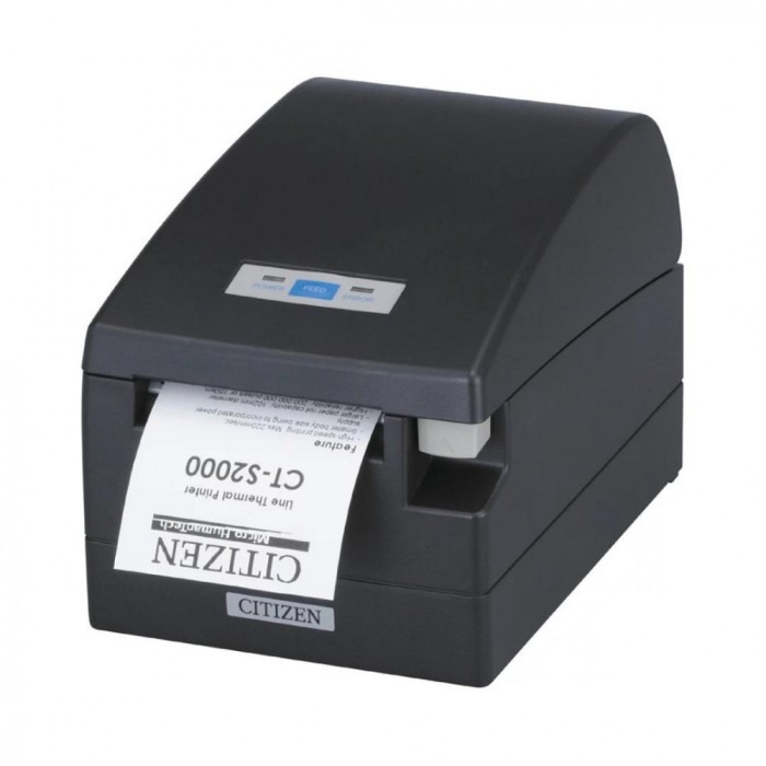Imprimanta termica de bonuri Citizen CT-S2000, USB, 203 dpi, Neagra