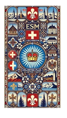 eSIM Liechtenstein, Unlimited Plus, 15 Days foto
