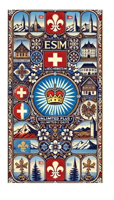 eSIM Liechtenstein, Unlimited Plus, 15 Days