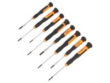 Kit șurubelnițe de precizie Torx 8 buc.