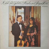 Disc Vinil LP Monika &amp; Jurgen Rost - Musik Fur Gitarre Eterna 1981 Folk/Pop/Rock