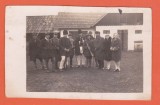 AMS @ - FOTO DOCUMENT PERIOADA INTERBELICA, OFICIALI DIN ILISESTI, ATELIER FOTOGRAFIE SIEGF R. KIPPER, BUCOVINA