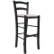 Scaun Paesana bar - cadru wenge - imitatie piele mov - 21897