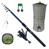 Set lanseta Fishing 2.7 m, mulineta CB 240 si accesorii, Cool Angel