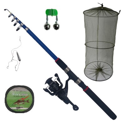 Set lanseta Fishing 3.6 m, mulineta CB 240 si accesorii foto