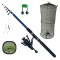 Set lanseta Fishing 3.6 m, mulineta CB 240 si accesorii