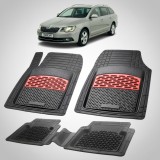 Cumpara ieftin Covorase Skoda Superb II Compatibile Combi 2013-2015 | Red