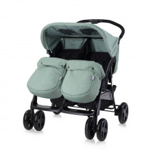 Carucior pentru gemeni Lorelli Twin, Green