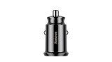Baseus Grain Grain &icirc;ncărcător USB dublu pentru brichetă 3.1A negru (CCALL-ML01)