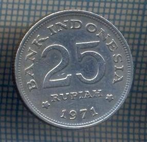 AX 1224 MONEDA - INDONEZIA - 25 RUPIAH -ANUL 1971 -STAREA CARE SE VEDE foto