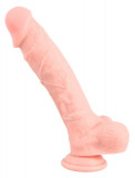 Dildo Clasic Cu Ventuza, Natural, 24 cm, You2toys