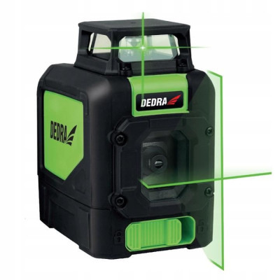 Nivela laser 1D, verde, suport magnetic, 30 m, Dedra foto