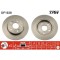 Set disc frana Renault Safrane I (B54) 04.92-10.97, Scenic I Mpv (Ja0/1 Fa0) 08.99-07.10, Spate, 265X10,5mm, plin, TRW