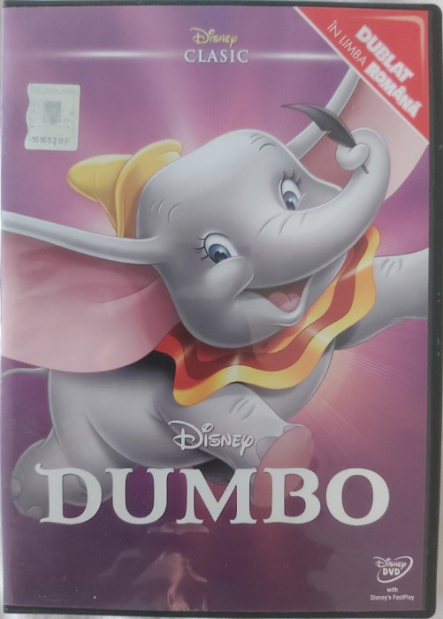 DVD animatie: Dumbo ( dublat si sub. lb. romana - vezi descriere )