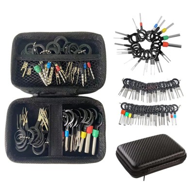 Extractor de pini din mufe set 41 de bucati + geanta transport foto