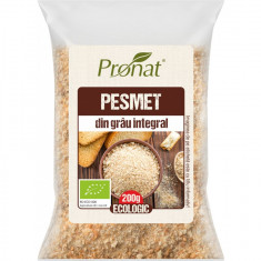 Pesmet bio din grau integral, 200g Pronat