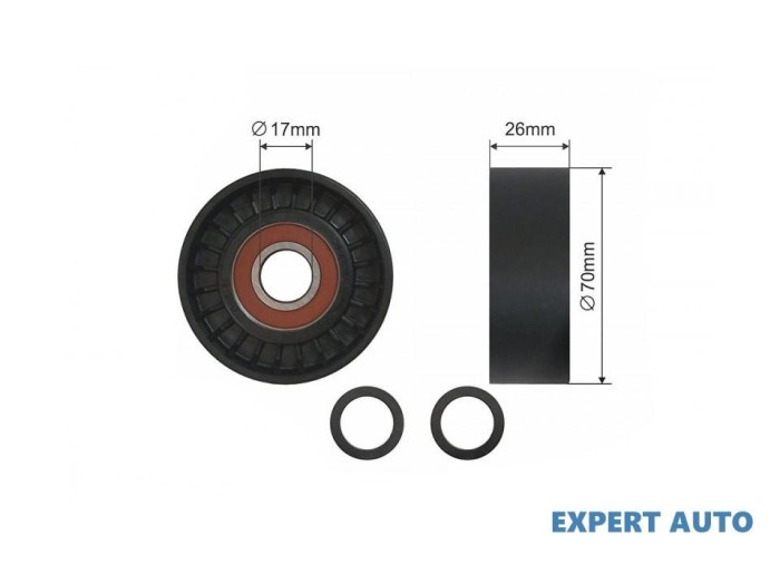 Rola ghidaj curea transmisie BMW X3 (2004->) [E83] #1