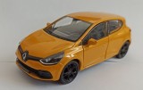 Macheta Renault Clio RS MK4 2012 galben - Welly 1/36