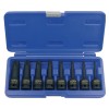 Schlagschrauber Steckschl&uuml;ssel Set, Torx Nuss Set, 1/2 Zoll, T30-T80
