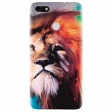 Husa silicon pentru Huawei P9 Lite mini, Awesome Art Of Lion