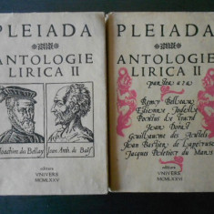 Alexandru Rally - Pleiada. Antologie lirica II 2 volume (1975)