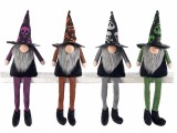 Cumpara ieftin Set 4 figurine Halloween textil multicolor cm 9x7x33H
