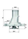 MAHLE TI 68 87D termostat,lichid racire