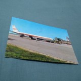 CARTE POSTALA CIRCULATA AEROPORT AVION
