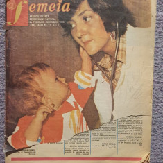 Revista Femeia nr 11, noiembrie 1986