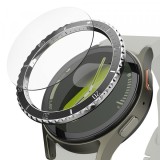 Rama Protectie Ringke Premium Styling pentru Samsung Galaxy Watch7 40mm, Model 4, Neagra