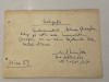 Mihnea Gheorghiu - document vechi - manuscris, semnatura olografa