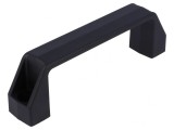 Manetă tehnopolimer neagră 45mm 150mm 27mm 2,5kN