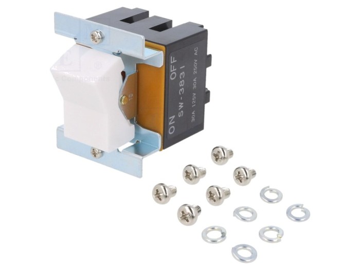 Interruptor Basculant 3PST ON-OFF 30A