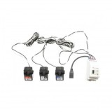 Kit releu putere, Split Core GM3000 300A/5A GOODWE smart meter , trifazic 3x230V, 400V, 120A/40mA cu siguranta digitala, transformator