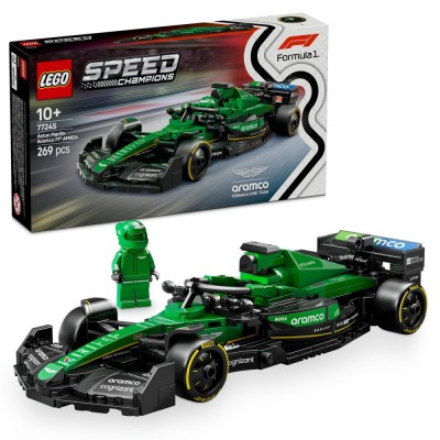 LEGO SPEED CHAMPIONS MASINA DE CURSE F1 ASTON MARTIN ARMACO AMR24 77245 foto